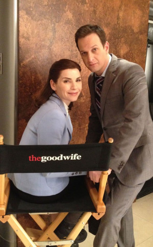 Julianna Margulies and Josh Charles