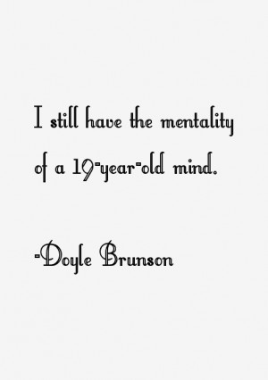 Doyle Brunson Quotes & Sayings