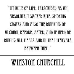Funny Wine Quotes Holiday Winston Churchill