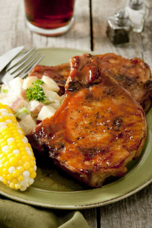 Marinated Baked Pork Chops