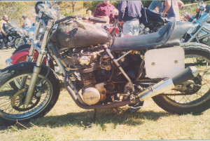 ... years ago note the monoshock under the seat ridden hard not polished