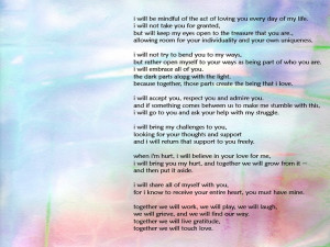 vows to my partner....~Terri St. Cloud~