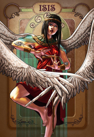 Isis, Egyptian Goddess of Magic
