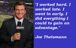 Joe Theismann Quotes