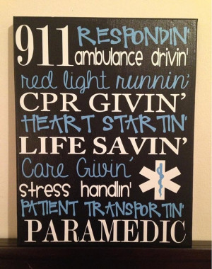 ... 14 Personalized Subway Art. Sayings for EMT/Paramedic. Wall Decor