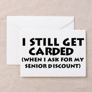 ... Greeting Cards > Humorous Senior Citizen Greeting Cards (Pk of 20