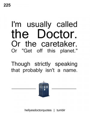 Doctor Who Quotes ♥ - no1drwhofan Photo