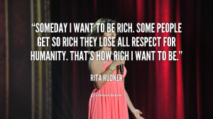 Want to Be Rich Quotes