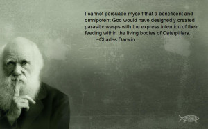 Darwin Quote Wallpaper...