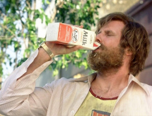 Ron Burgundy: wrong about milk