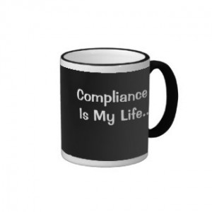 mug that may lead to an interesting compliance conversation