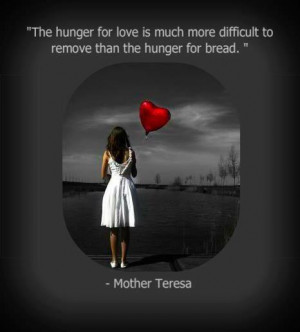 Lovely Quote on Love by Mother Teresa with Image !!