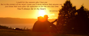 could list the reasons why I love you…