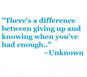 Giving up on love quotes and sayings