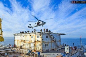 Maritime Safety and Security Team members conduct hook and climb ...