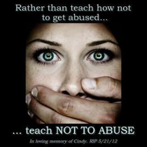on teaching women how to protect themselves from abuse, lets teach men ...