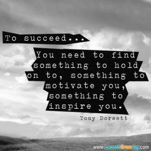 Great quote from Tony Dorsett