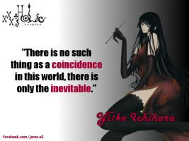 Yuuko Ichihara Quote by bionic02