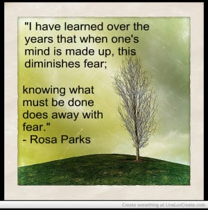 Rosa Parks Quote