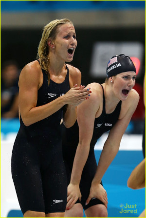 Missy Franklin: Bronze Medal For 4x100 Freestyle Relay at 2012 ...