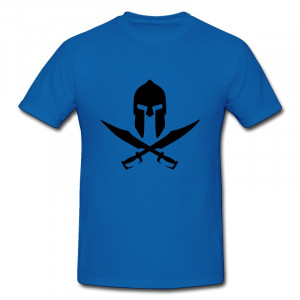 ... Man-Tshirt-spartan-with-two-knives-Geek-Quotes-Tee-Shirts-for-Mans.jpg