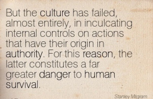 Culture Has Failed, Almost Entirely, In Inculcating Internal Controls ...