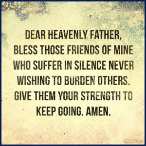 Dear Heavenly Father...