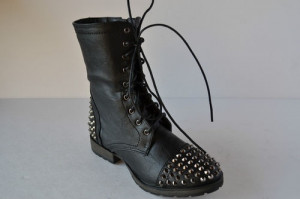 ... Size, Women Studs, Military Mid, Mid Calf Combat Boots, Black Women