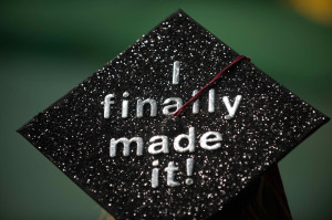graduation caps, you may want to decorate your cap after graduation ...