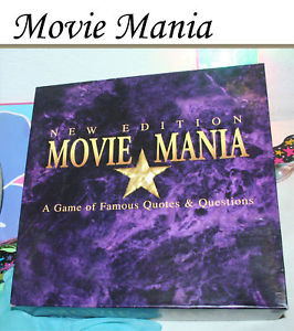 ... -Edtion-Movie-Mania-Game-of-Famous-Quotes-Question-Family-Board-Games