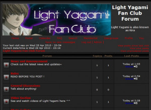 Light Yagami Fan Club