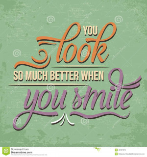 Positive inspirational life quote, illustrator in vector format.