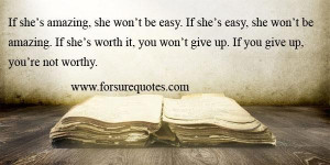 Picture quotes if you give up you are not worthy