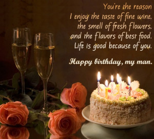 sweet birthday wish for husband