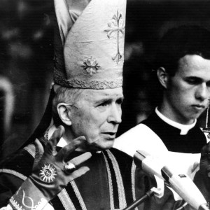 Marcel Lefebvre Conducting an Ordination