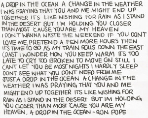fic: a change in the weather