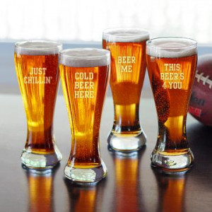 Beer Sayings Pilsner - Set of 4