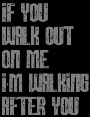 Foo Fighters - Walking After You Song Lyrics, Music, Quotes