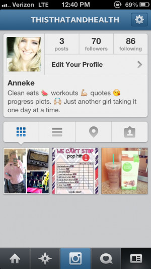 Quotes For Instagram Profile New instagram account ~ this,