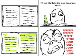 Funny photos funny studying highlighting book