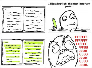 Funny photos funny studying highlighting book