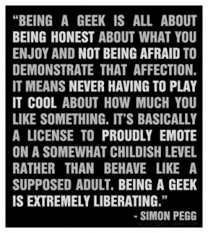 Proud to Be a Geek