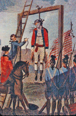 The hanging of Major John Andre