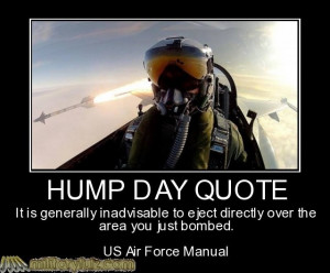 Funny Air Force Quotes Hump day quote -
