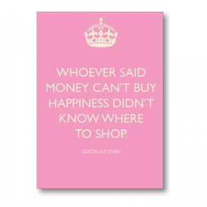 Money Can't Buy Happiness 1