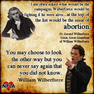 quotes by William Wilberforce and his great, great grandson