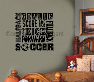Soccer-Sports-Subway-Art-Vinyl-Decal-Wall-Sticker-Words-Lettering-Teen ...