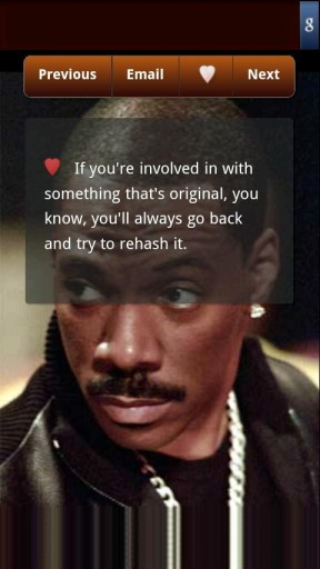 View bigger - Eddie Murphy Quotes for Android screenshot