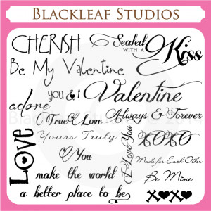 ... /Valentines Day February 14th Sayings and Quotes Word Art Titles