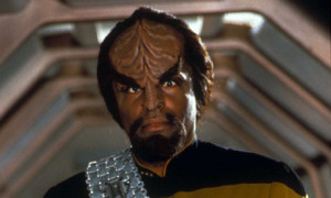 Klingons are a fictional warrior race in the Star Trek universe.